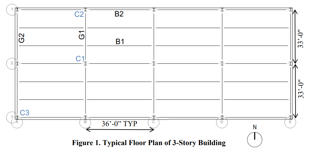 Solved Building Description: Refer to the 3-story | Chegg.com