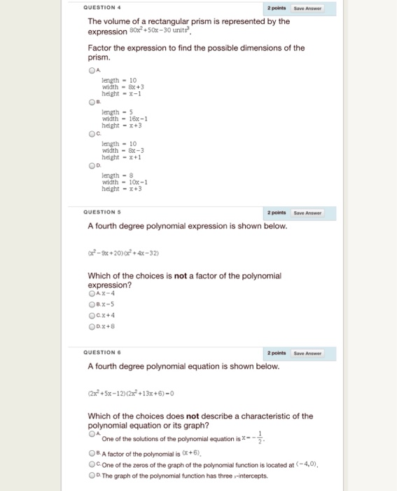 Solved QUESTION 4 2 points Save Answer The volume of a | Chegg.com