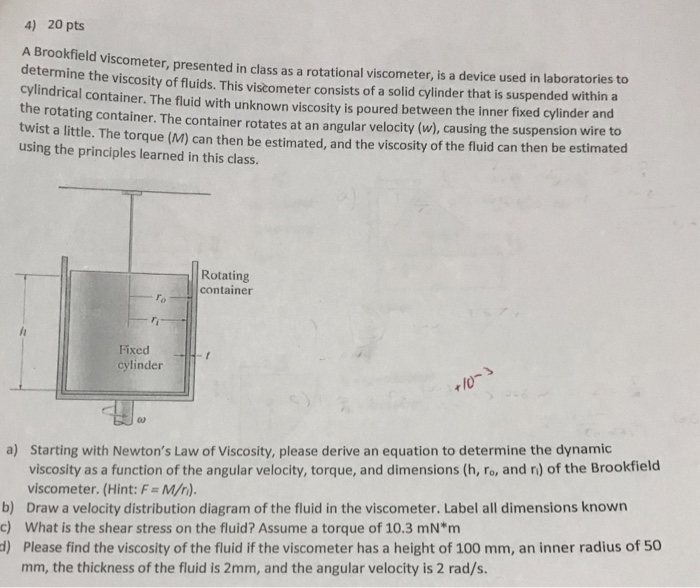 Solved A brookfield presented in class as a