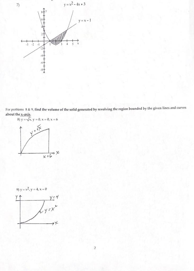 Solved CALCULUS II MOST IMPORTANTLY, Explain the problem and | Chegg.com