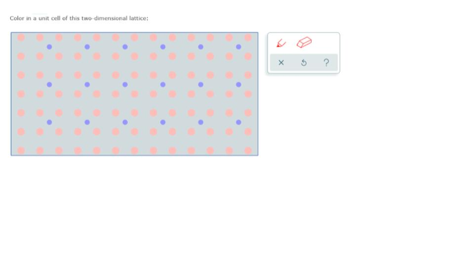 Solved Color in a unit cell of this two dimensional lattice