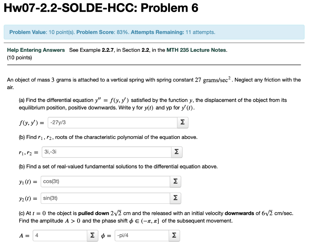 Solved Hw07-2.2-SOLDE-HCC: Problem 6 Problem Value: 10 | Chegg.com