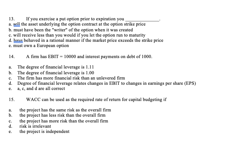 Solved 1. A. Total Risk B. Systematic Risk C. Diversifiable | Chegg.com