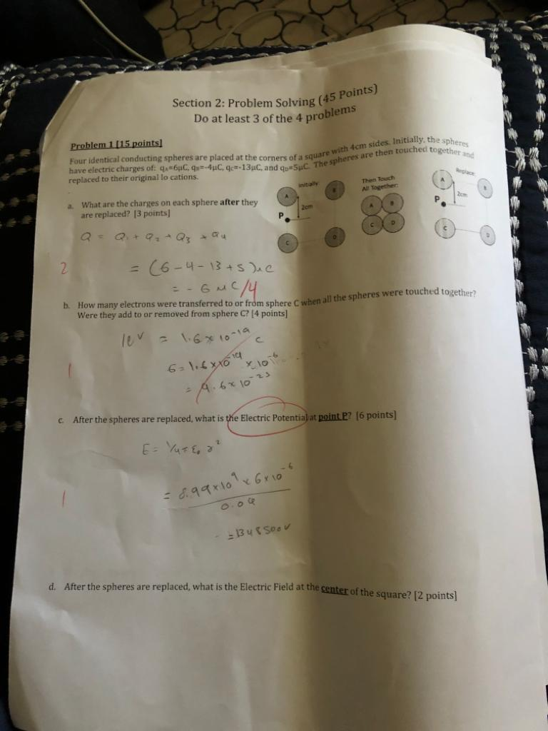 Solved Section 2: Problem Solving (45 Points) Do at least 3 | Chegg.com