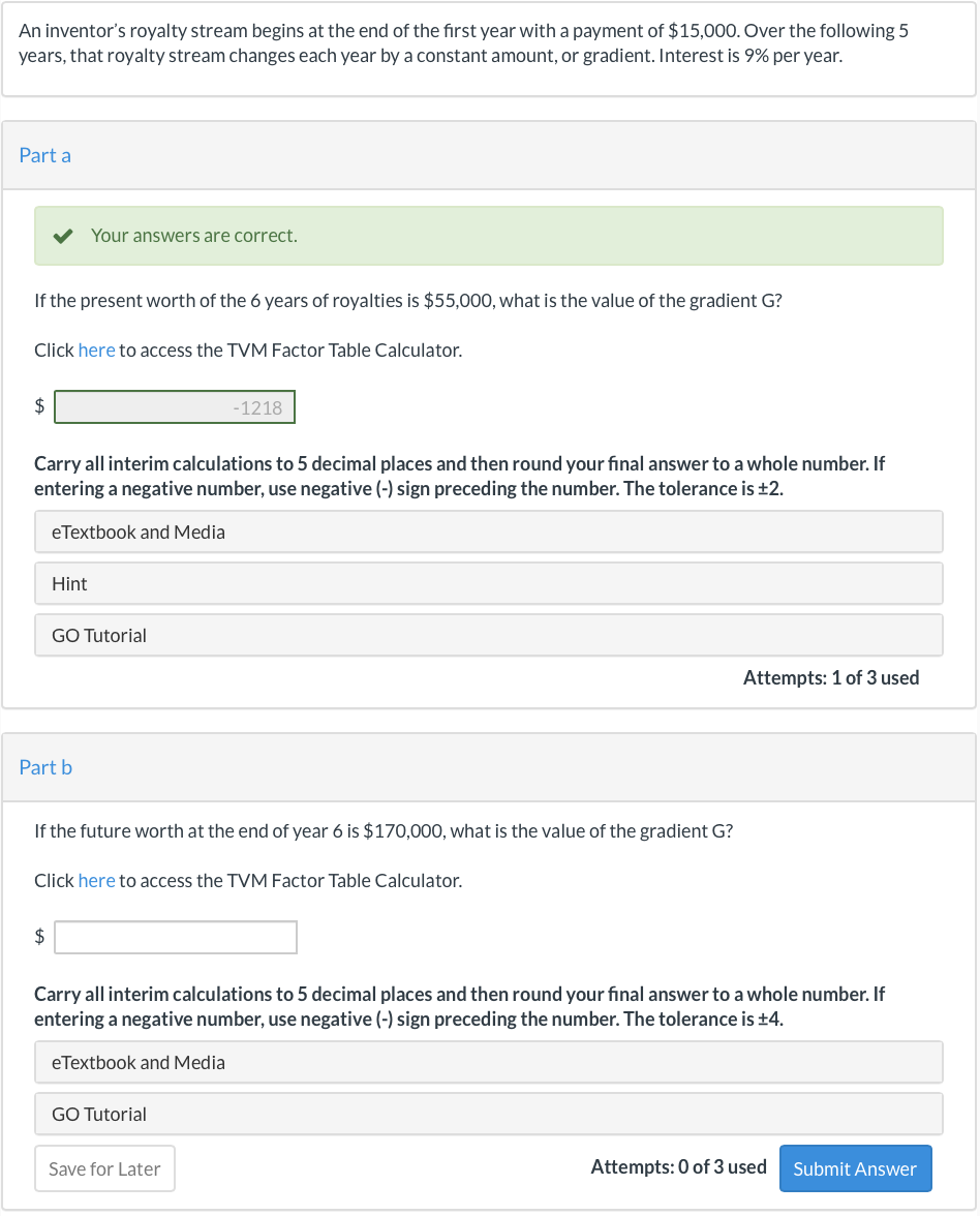 Solved An Inventor S Royalty Stream Begins At The End Of Chegg Com