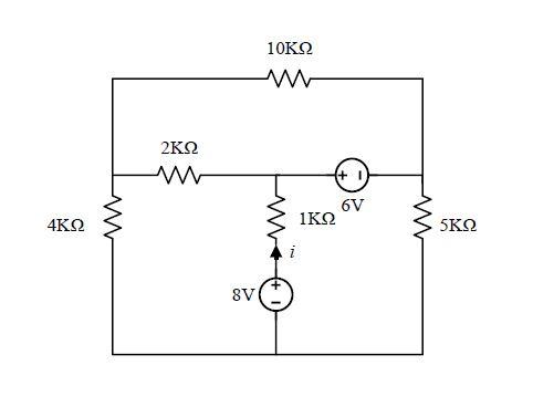 Solved Use Nodal Analysis To Find Current I 