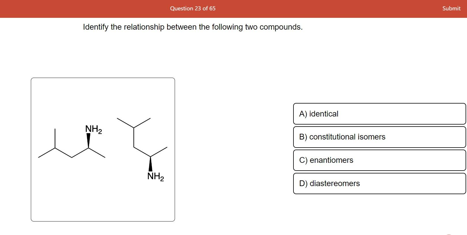 Solved What Is The Relationship Between The Two Molecules 3840