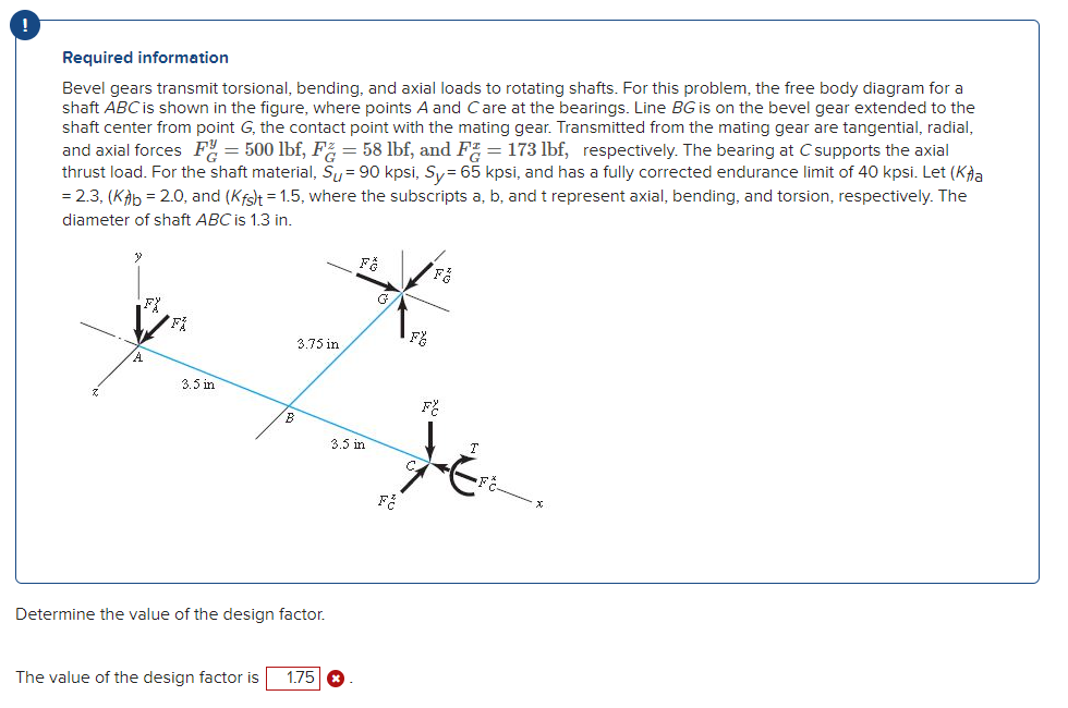 Solved Required information Bevel gears transmit torsional,