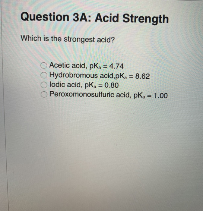 PKA STRONGEST ACIDIC STRONGEST BASIC MEANING visual data 6