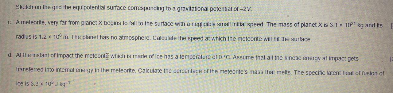 Solved The diagram shows the gravitational field lines of | Chegg.com