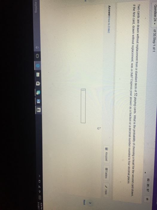 Solved Two cards are drawn without replacement from a