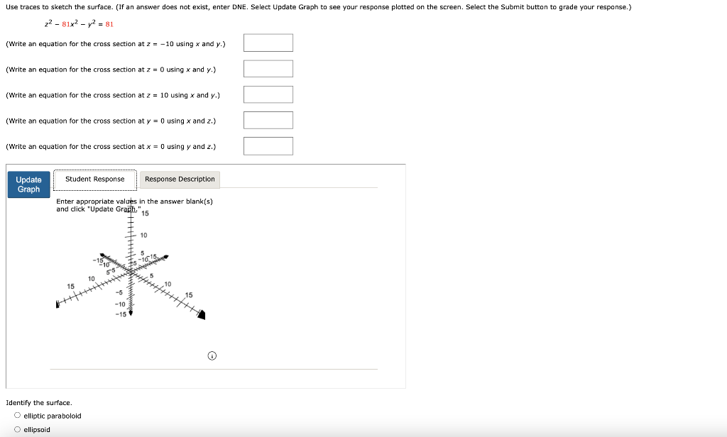 solved-use-traces-to-sketch-the-surface-if-an-answer