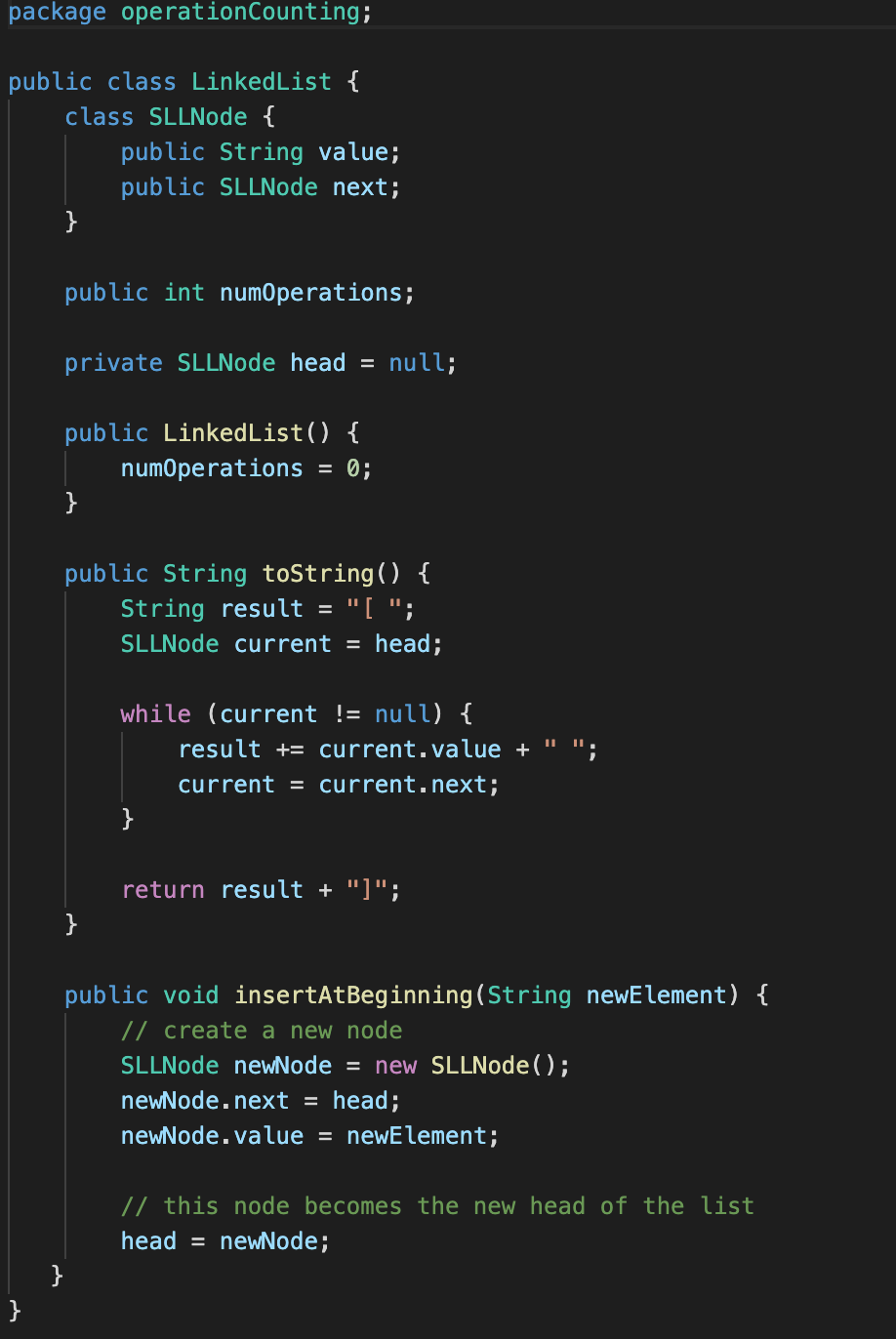 Solved For this part, you will modify the implementations | Chegg.com