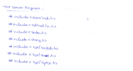 Create a TCP server that counts the number of | Chegg.com