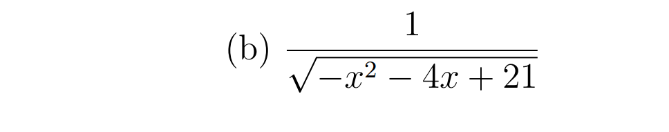 Solved Q5. Complete the Square. Find antiderivatives of the | Chegg.com