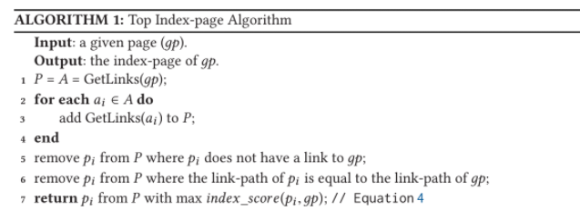 ALGORITHM 2: Filter Algorithm Input: a set of pages | Chegg.com