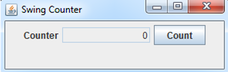 Solved Exercise 2: Write Java Swing GUI application (called | Chegg.com
