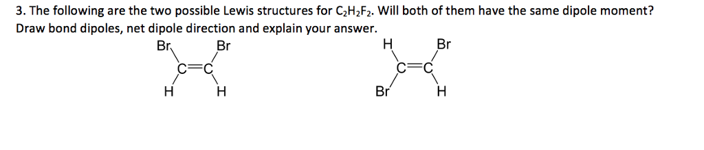 Lewis Dot Structure For C2h2f2 - Draw Easy