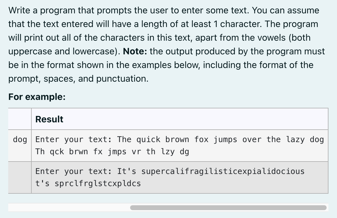 Solved Using a for...in loop ( in python) to solve the | Chegg.com