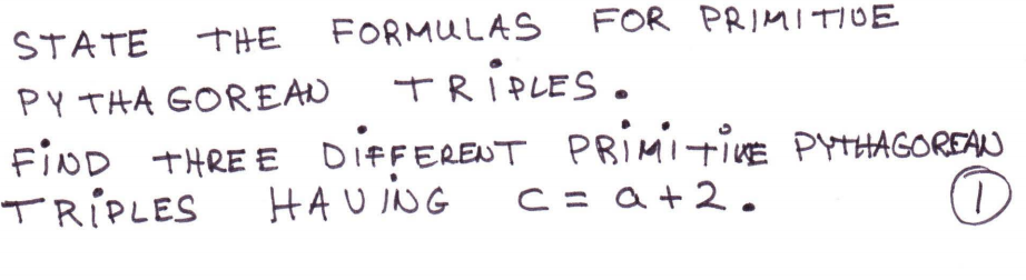 Solved STATE THE FORMULAS FOR PRIMITIVE PY THA GOREAU | Chegg.com