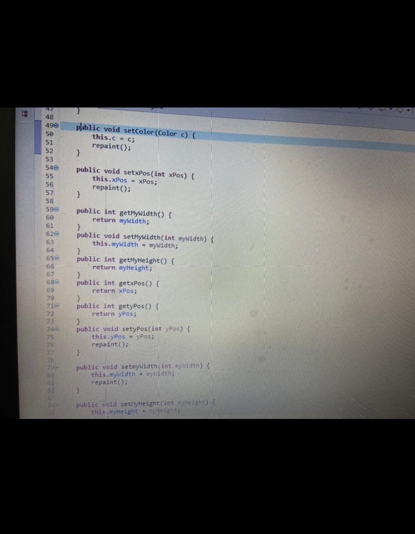 magpicture.java 18 import java.awt.Color: 8@ /** 7 | Chegg.com