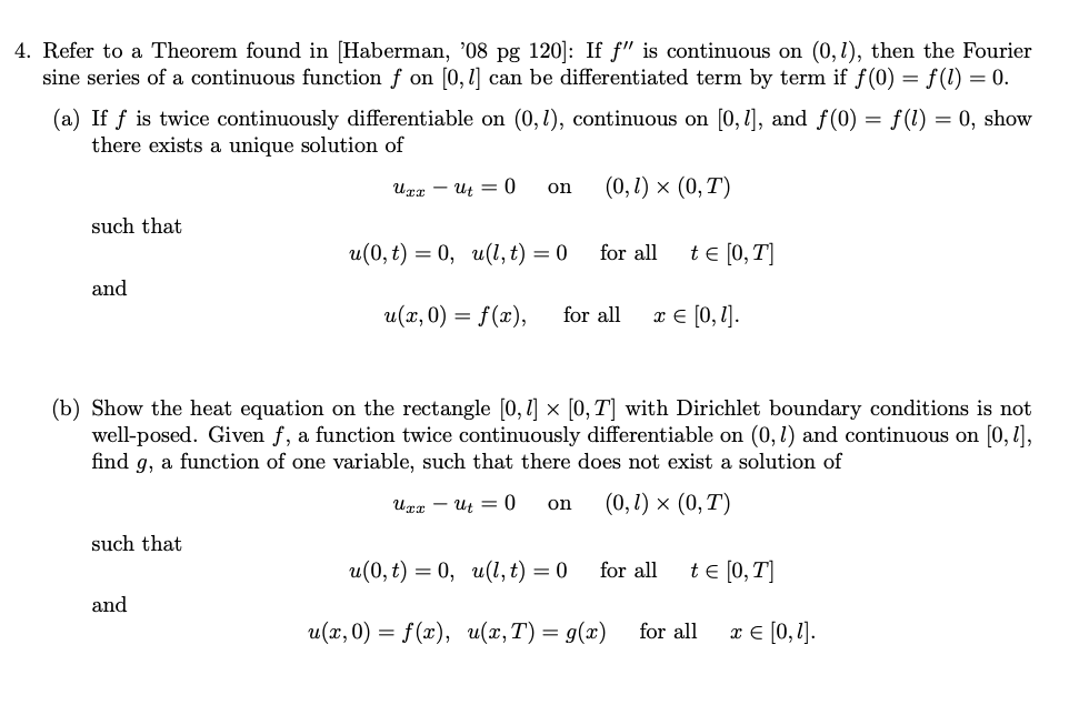 PDE Question: Please show all work! Thank you!! The | Chegg.com
