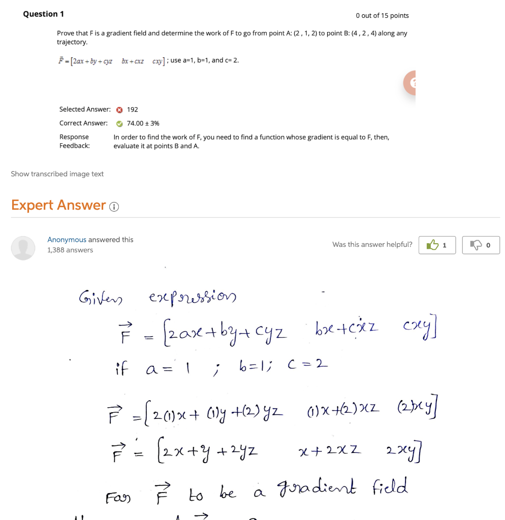 Solved How Do U Come Up With F Yx X 2 2xyz From Equation Chegg Com