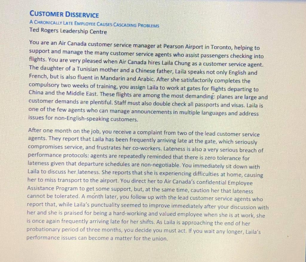 Solved Read the case study and respond to the question in | Chegg.com
