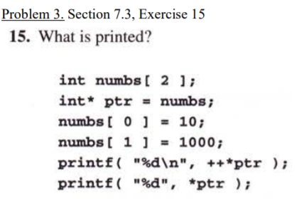 Solved Problem 3. Section 7.3, Exercise 15 15. What is | Chegg.com