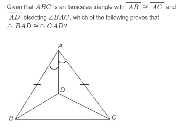 Solved Given That Abc Is An Isosceles Triangle With Ab Ac 6485