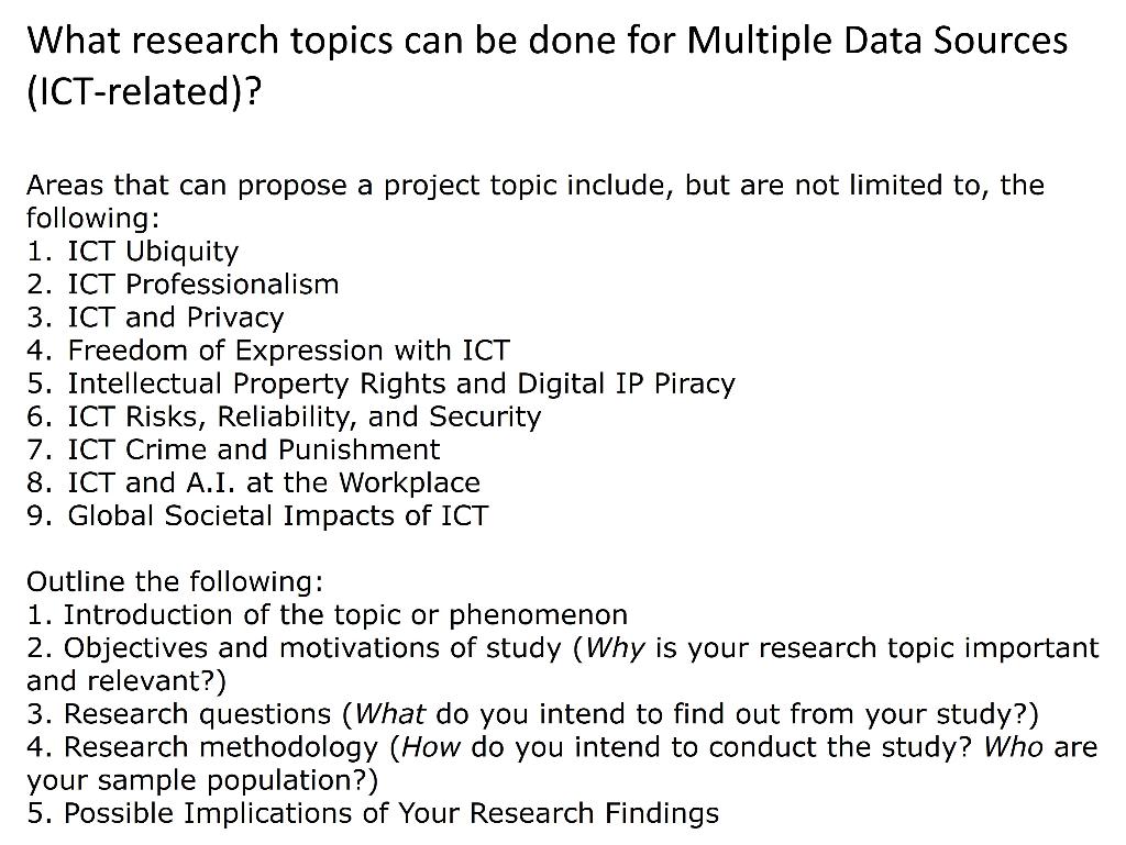 sources of research topics