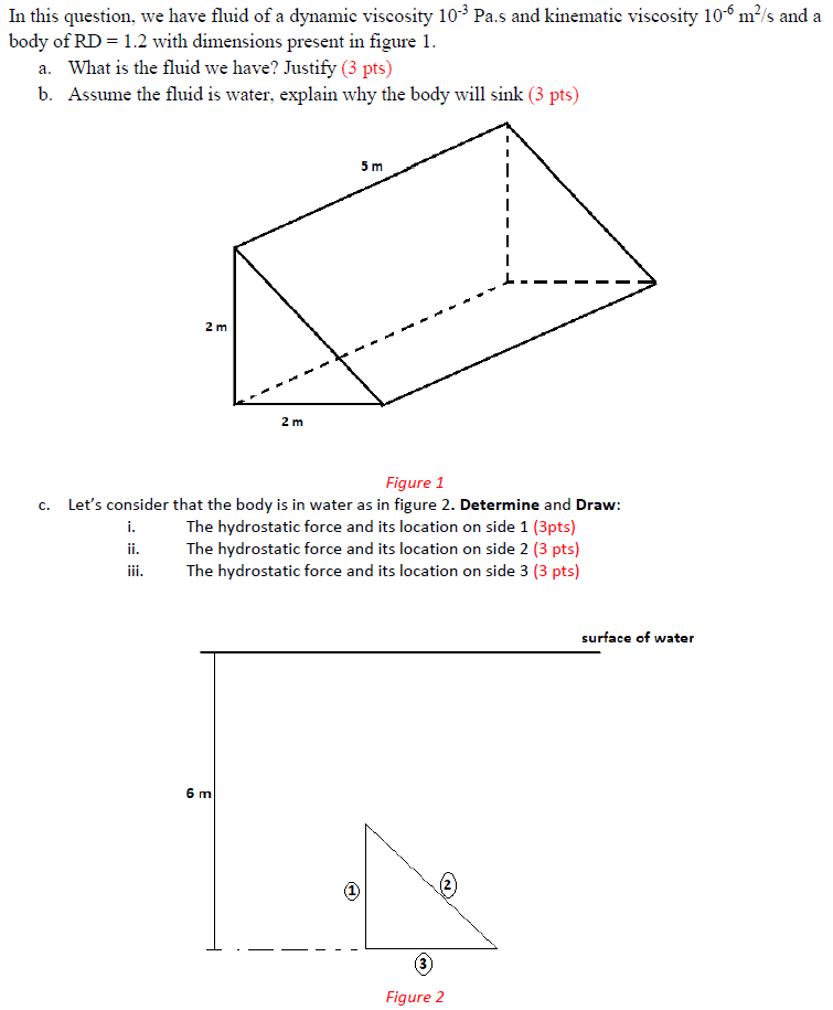 Solved In this question, we have fluid of a dynamic | Chegg.com