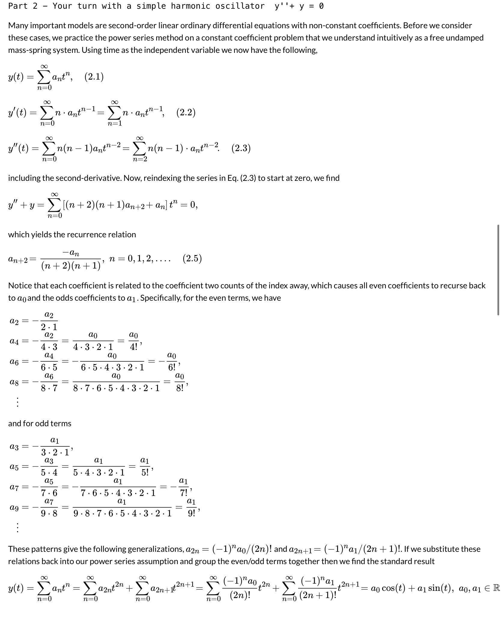 Solved 2.1: Recreate the previous work with your own | Chegg.com