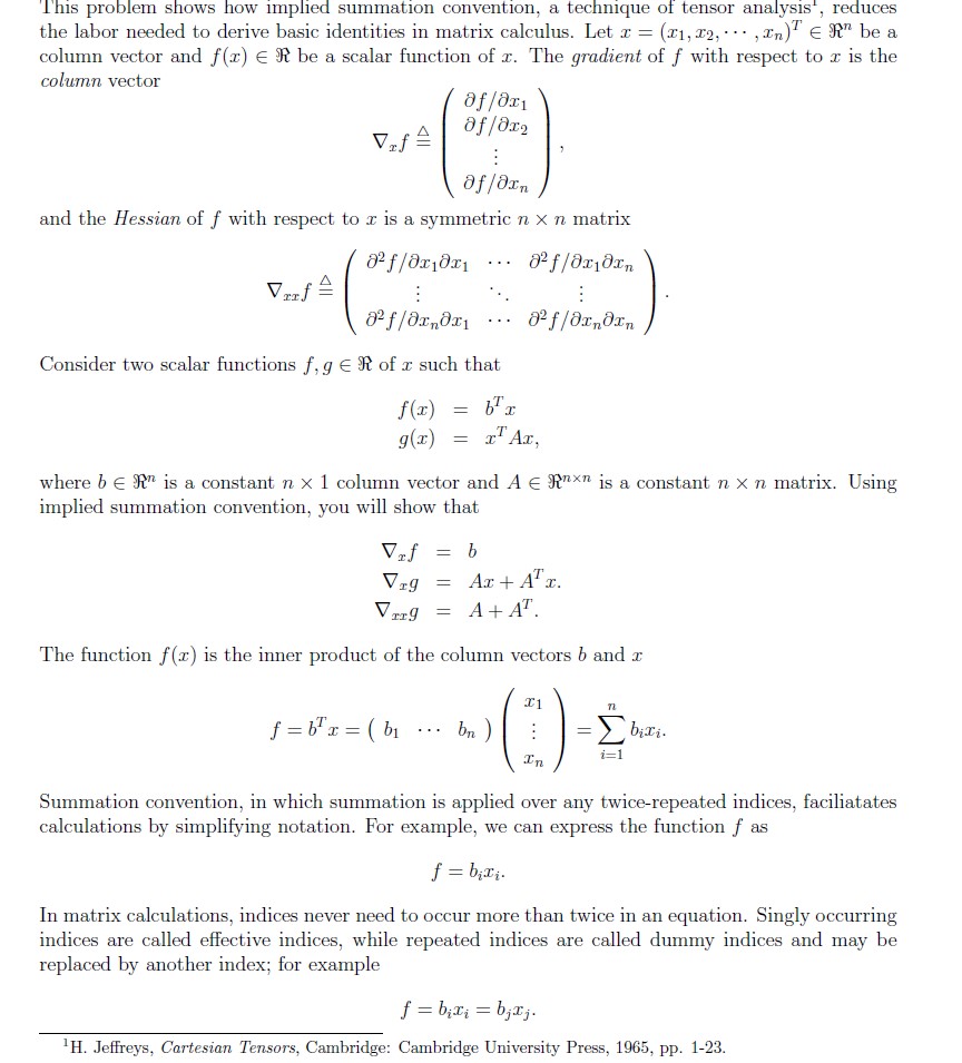 Dummy indices are similar to dummy variables in | Chegg.com