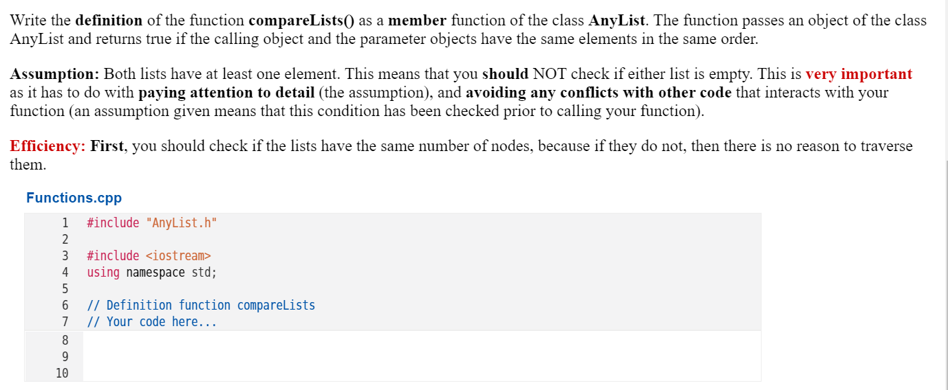 Solved For this lab, you will need to create member | Chegg.com