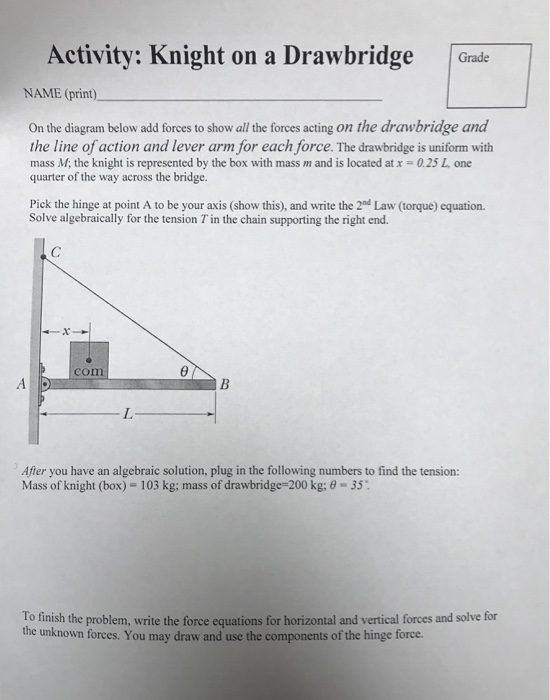 Solved Activity Equilibrium Name (print) Equilibrium