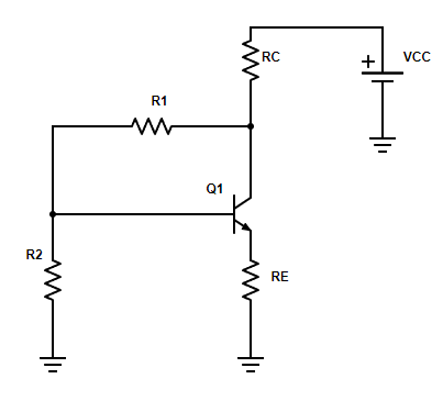 Solved The npn transistor circuit shown in the following | Chegg.com