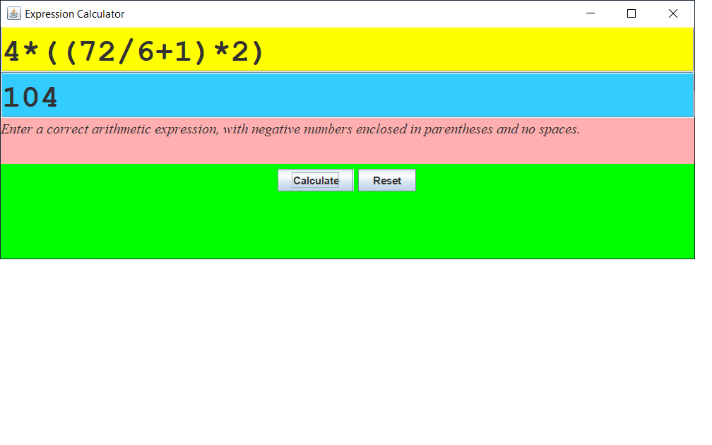 Solved Attached is java class to evaluate expressions, I | Chegg.com