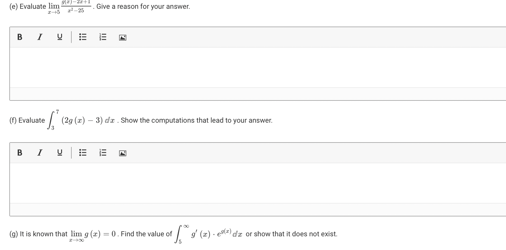 Solved (10, 12) (5,9) 5 1 3 7 10 (2, -3) Graph of g =1 The | Chegg.com