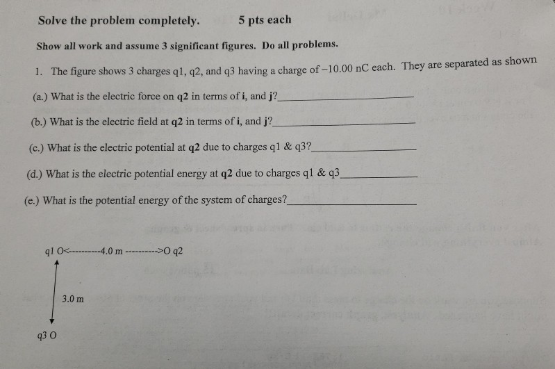Solved Solve the problem completely. Show all work and | Chegg.com