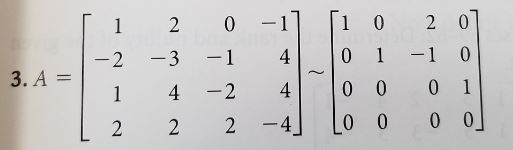 Solved Exercises 1-4: Find Bases For The Column Space Of A, | Chegg.com