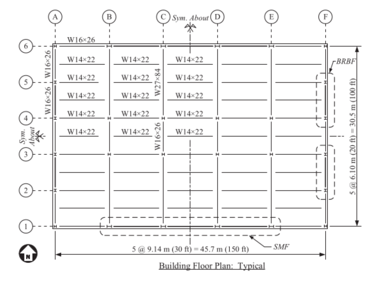 Solved The floor plan of a building is shown below. The | Chegg.com