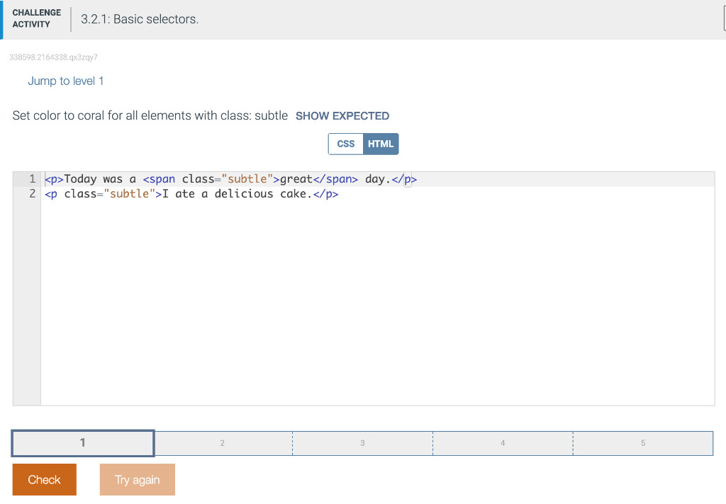 solved-set-color-to-coral-for-all-elements-with-class-chegg