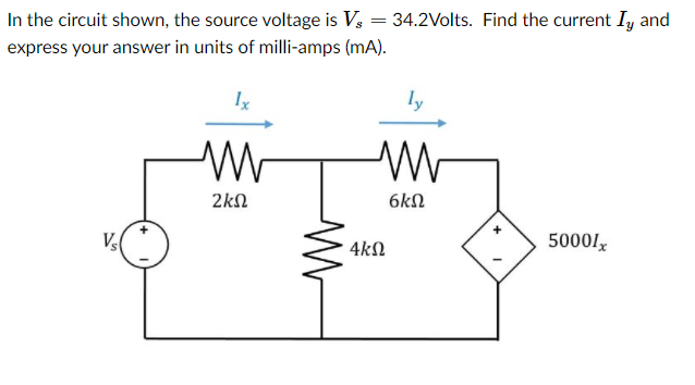 Solved In the circuit shown, the source voltage is Vs | Chegg.com