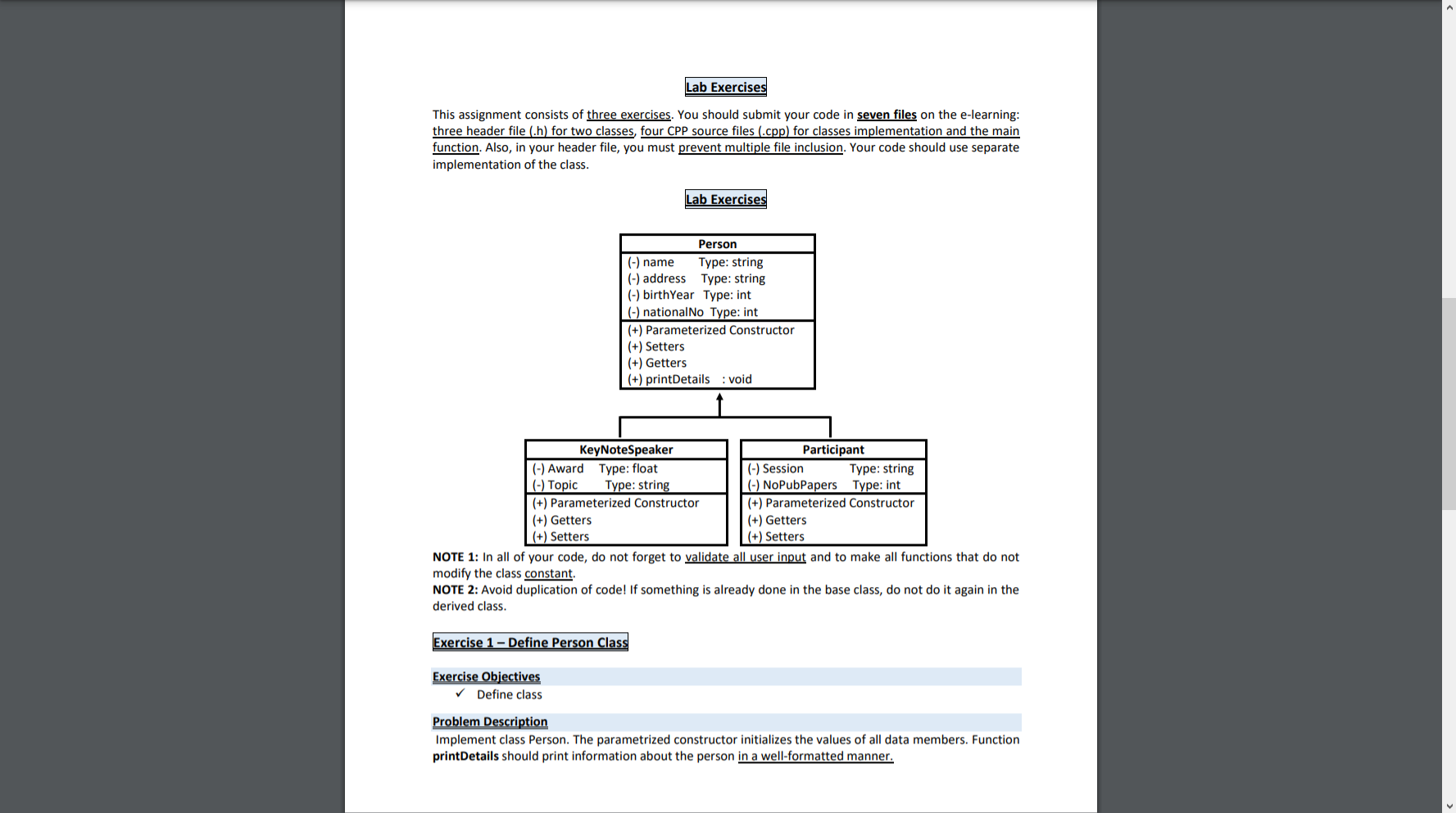 Solved Lab Exercises This Assignment Consists Of Three | Chegg.com