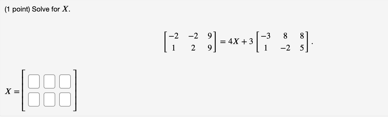 8 (x−4)   3 (2−x) = − 2 1