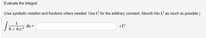 Solved Evaluate The Integral Use Symbolic Notation And Chegg Solved Evaluate The Integral Use Symbolic Notation And Chegg