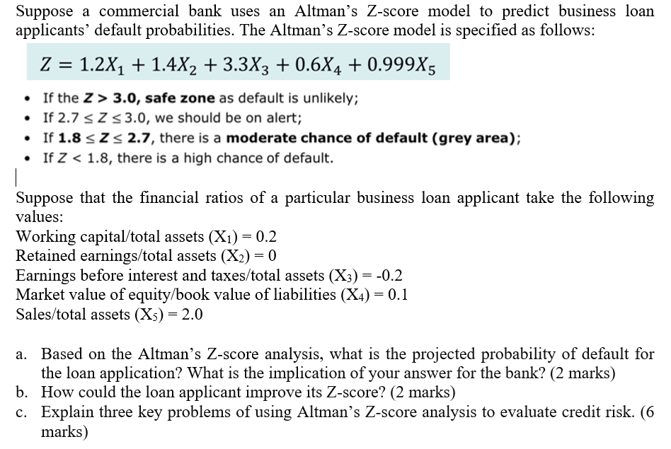 suppose-a-commercial-bank-uses-an-altman-s-z-score-chegg