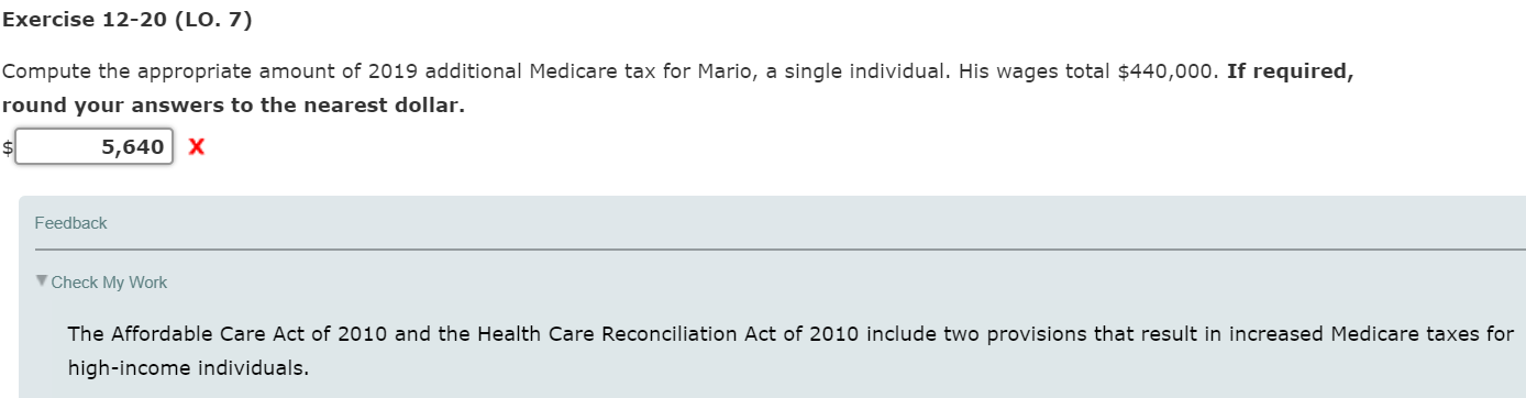 Additional medicare tax 2019