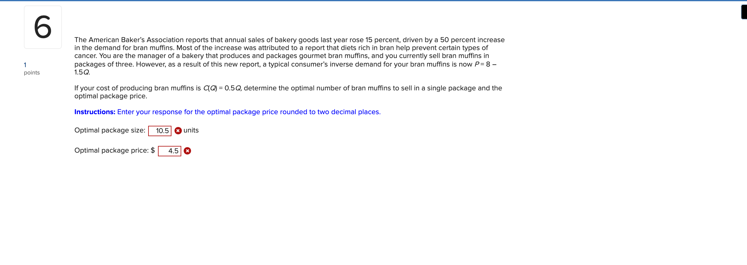 Solved The American Baker s Association Reports That Annual Chegg